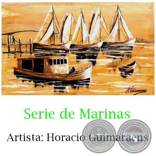 Serie de marinas - Artista: Horacio Guimaraens - Octubre 2017